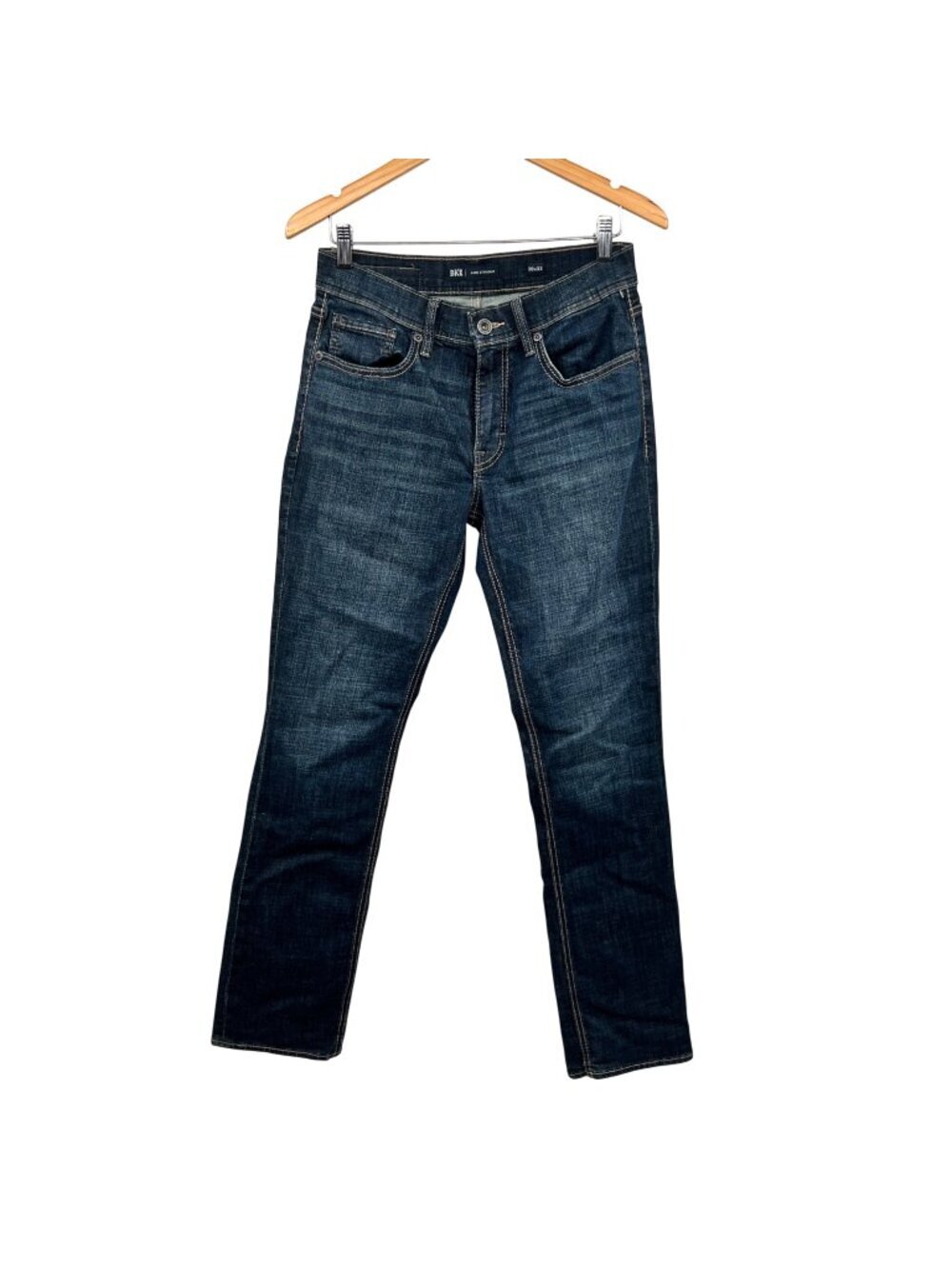 BKE Womens Jake Straight Leg Jeans Five Pocket Size 30x32